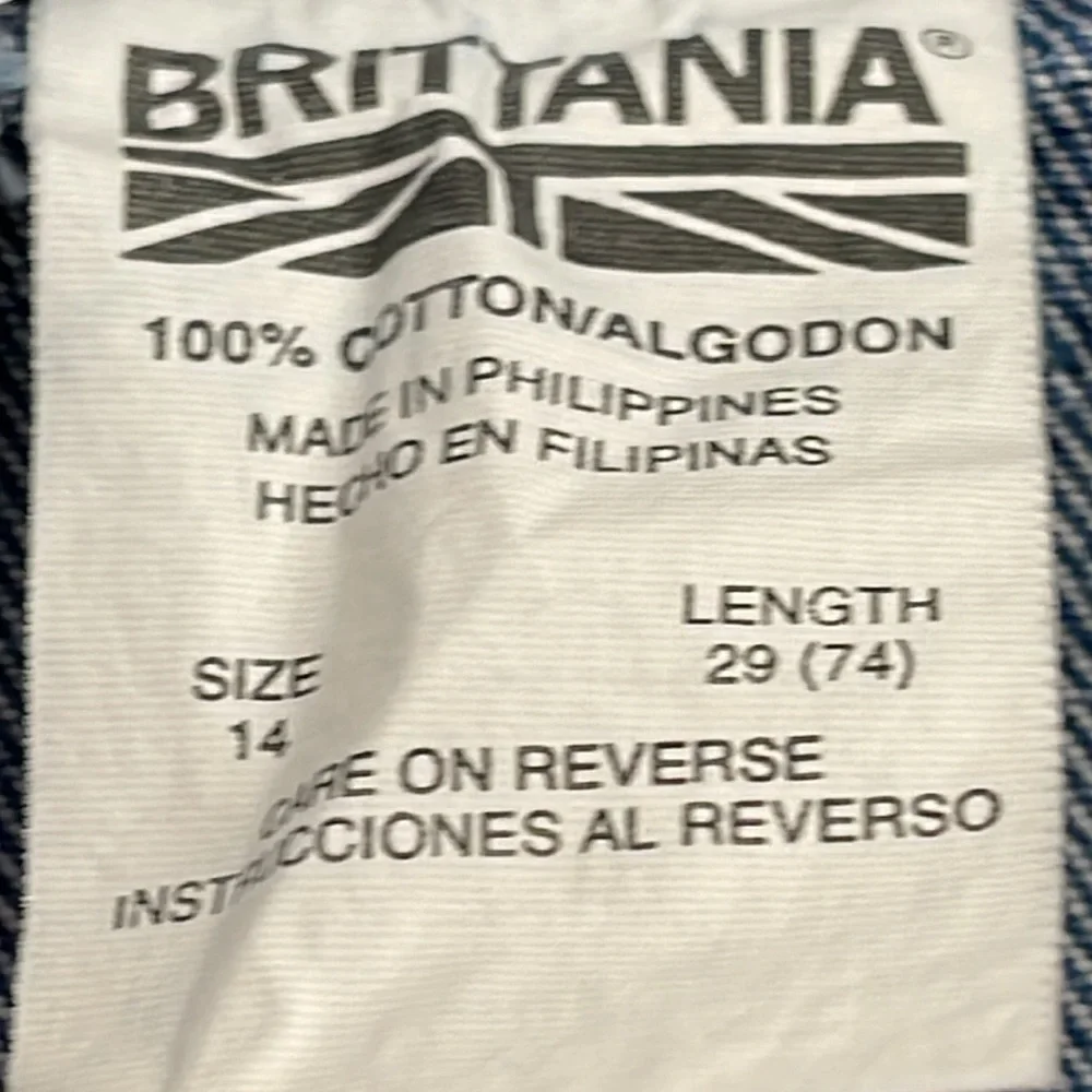 BRITTANIA WOMENS VINTAGE JEANS SIZE 14